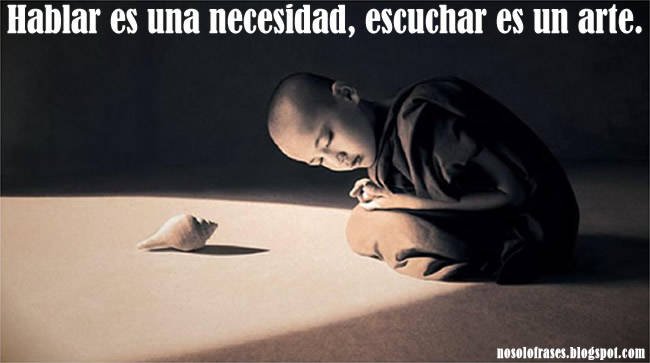 hablando