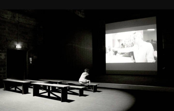 una escena sentimental